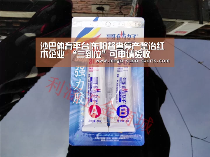 沙巴体育平台|东阳督查停产整治红木企业 “三到位”可申请验收(图3) 沙巴体育平台